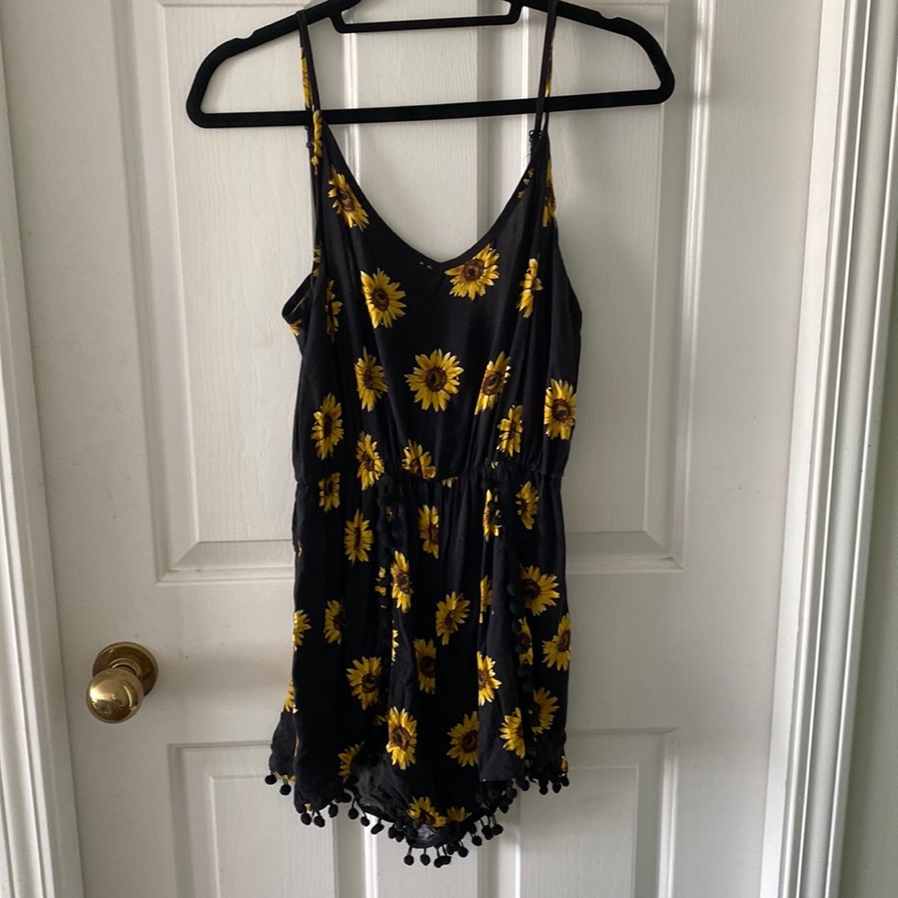 Sunflower romper